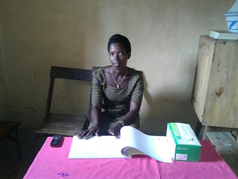 A Rwandan community health worker